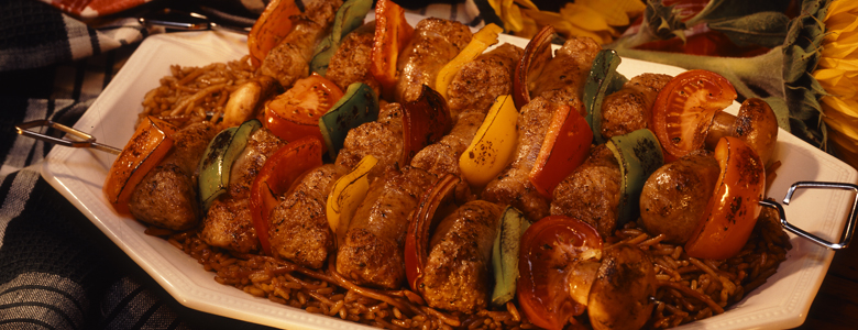 Italian Sausage Kebab