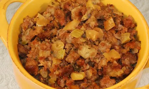 Apple & Pecan Pork Sausage Stuffing