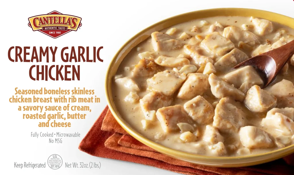 Cantella's Creamy Garlic Chicken