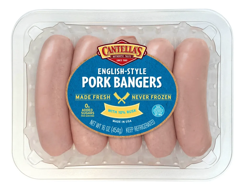 English-Style Pork Bangers Sausage Links