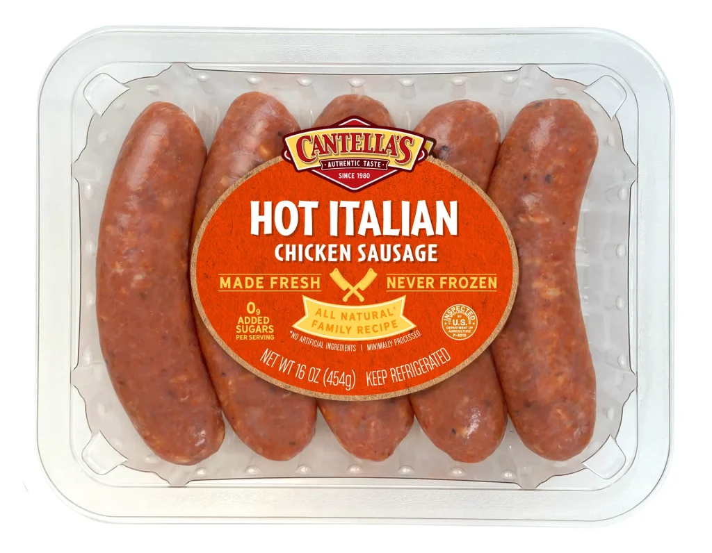 Hot Italian Chicken Sausage Links