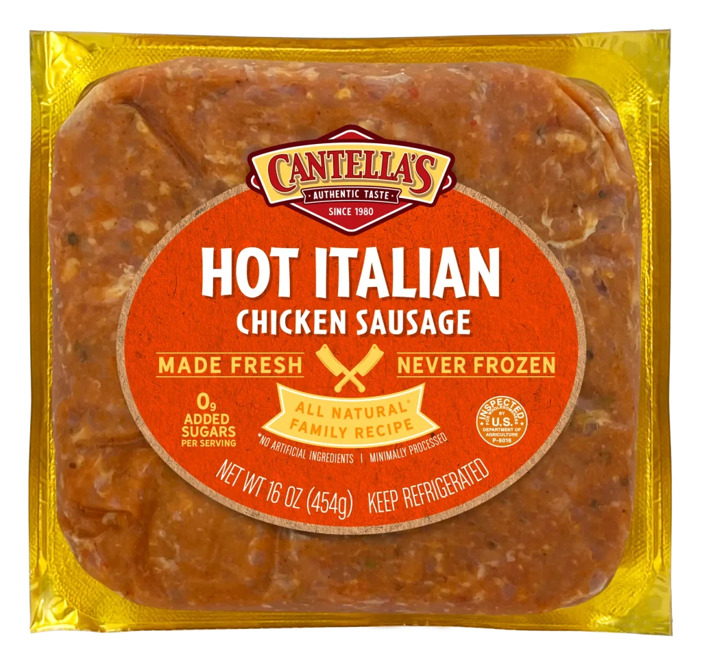 Cantella Hot Italian Chicken Sausage