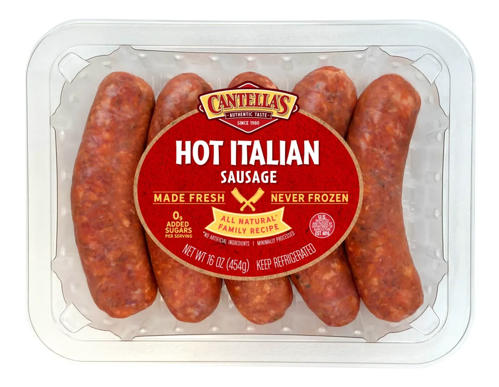 Hot Italian Sausage Links