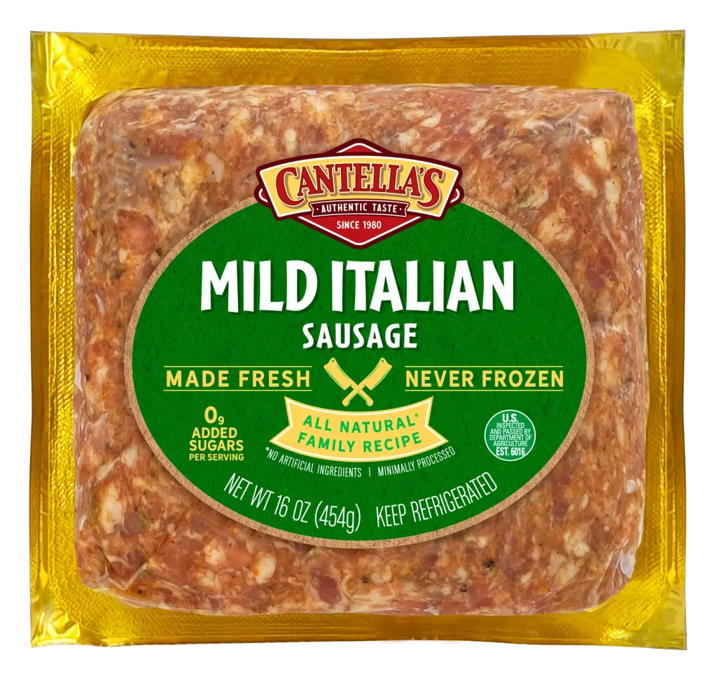 Cantella Mild Pork Italian Sausage