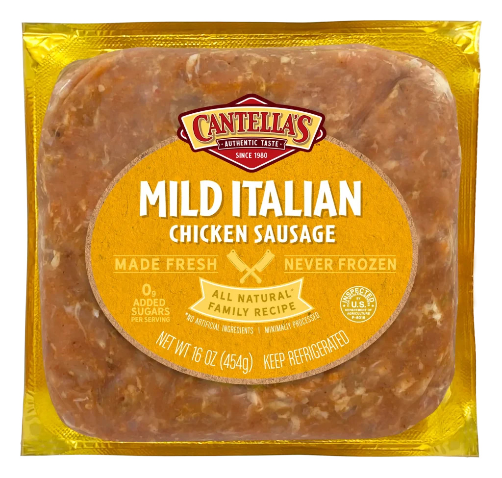 Cantella Mlld Italian Chicken Sausage