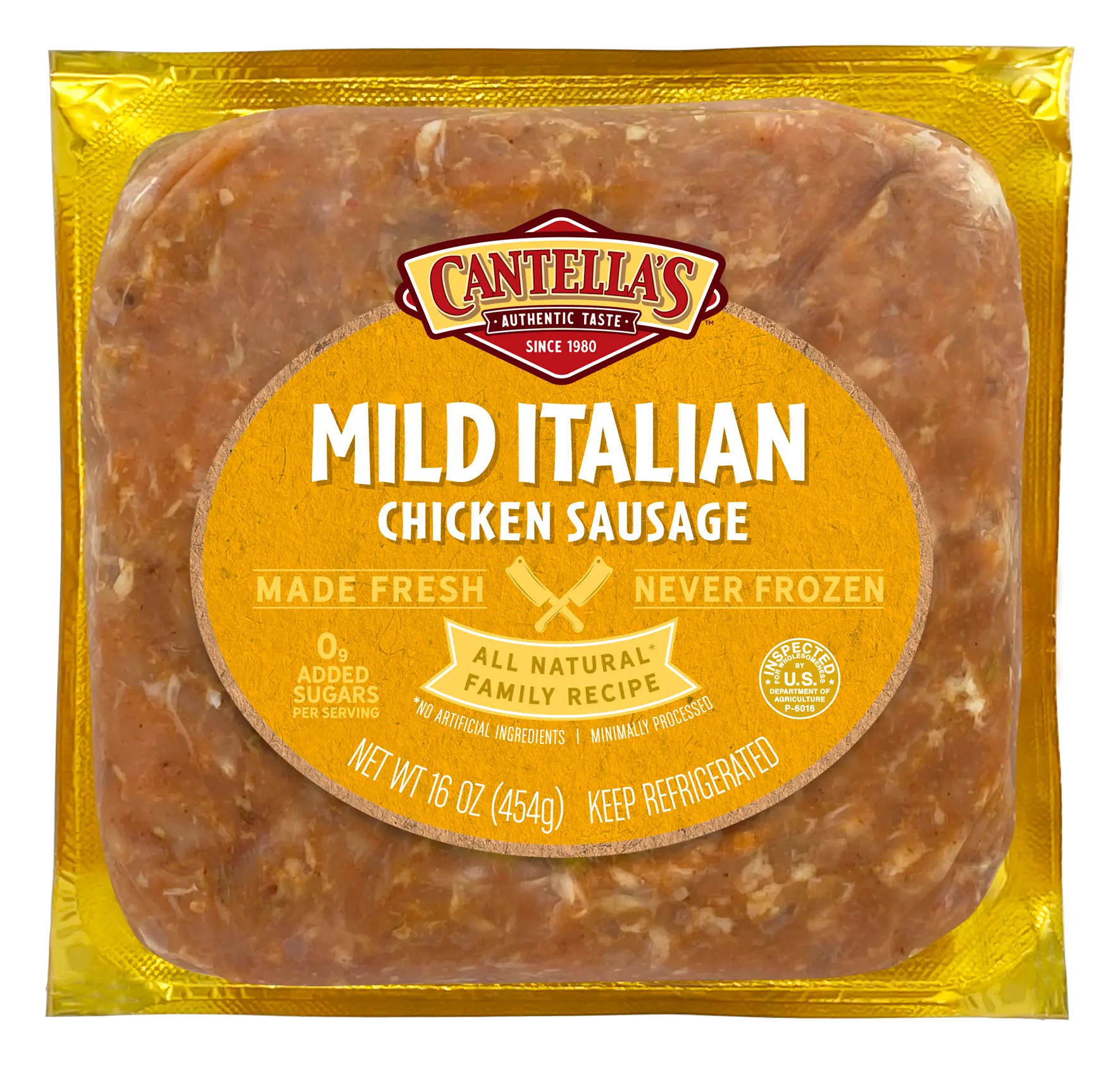 Cantella Mlld Italian Chicken Sausage