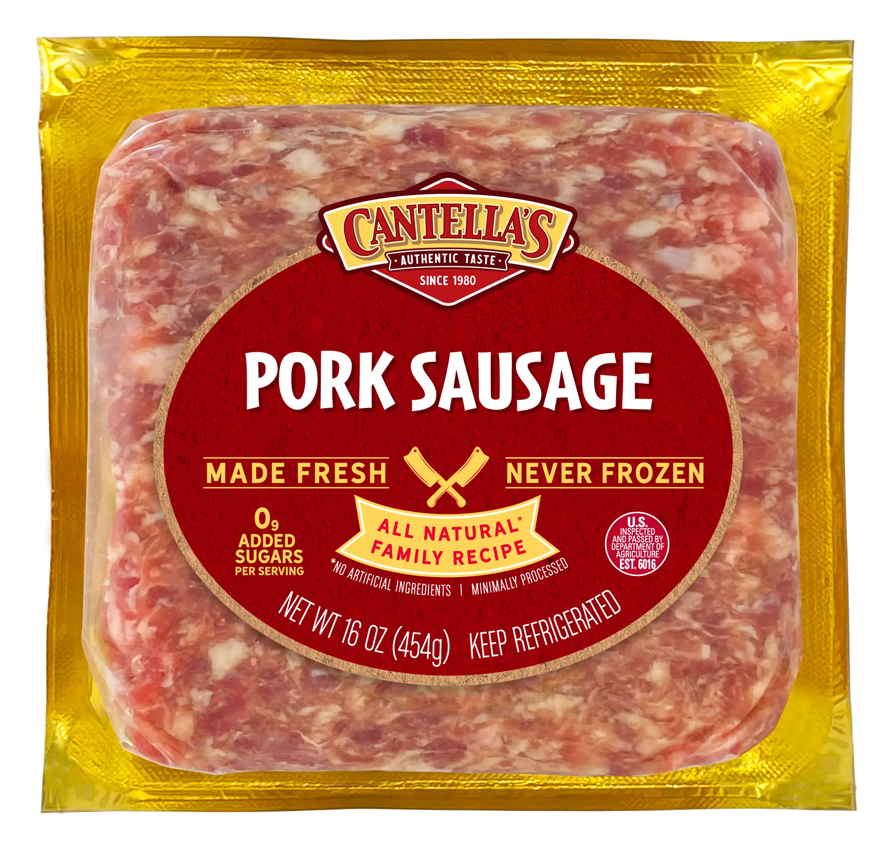 Cantella Pork Breakfast Sausage